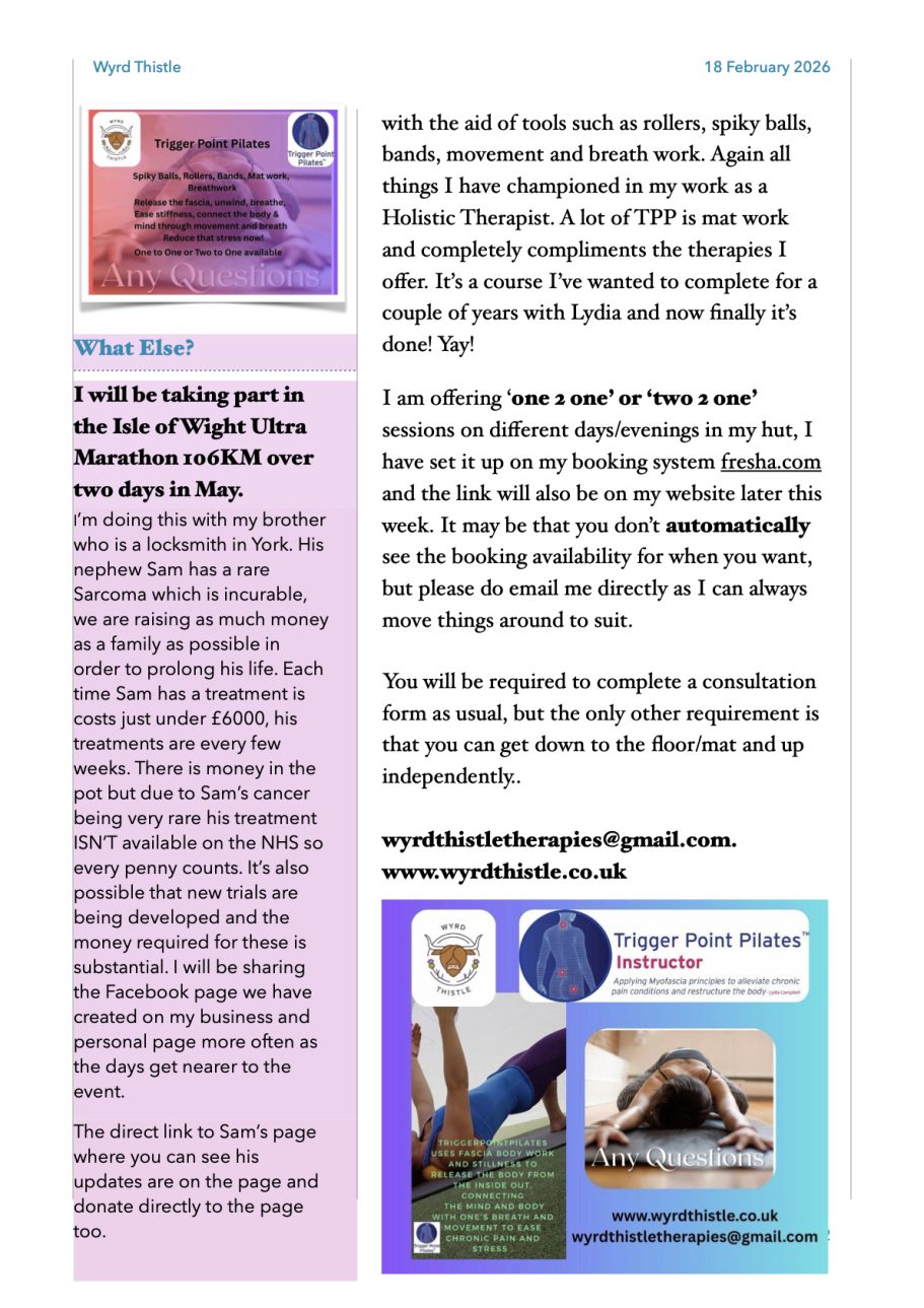 Spring News Letter